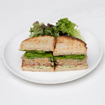 Photo of Dijon Chickpea Salad Sandwich