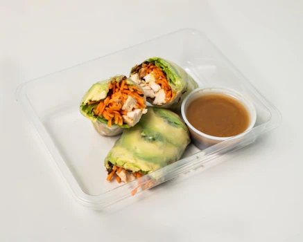 Photo of Asian Chicken Rice Wrap