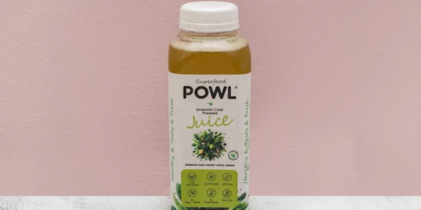 Photo of Greenish Cold-Pressed Juice (Spinach, Kale, Celery, Ginger, Lemon, Apple)