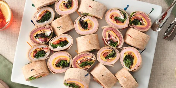 Photo of 24-Pieces Pinwheel Tray