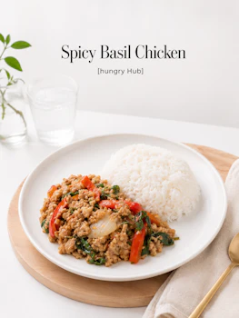 Photo of Spicy Chicken Basil