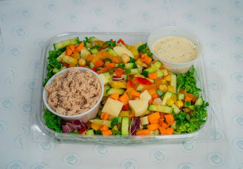 Photo of Kale Tuna Chopped Salad