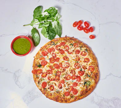 Photo of 8" Pesto Spinach Pizza