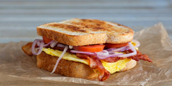 Photo of Gluten-Free Bacon and Egg Sandwich
