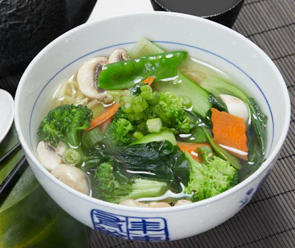 Photo of Vegetable Miso Noodle Soup