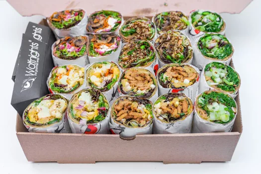 Photo of Platter of Vegan Wrap Mix