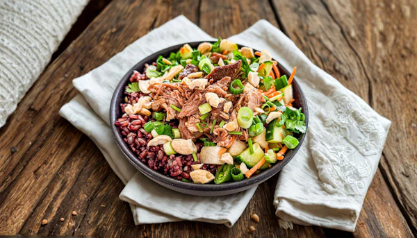 Photo of Pork Shoulder Purple Rice Bowl