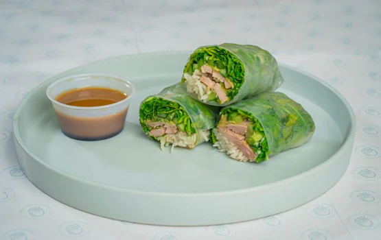 Photo of Seared Tuna Rice Wrap