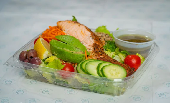 Photo of Romo Blackened Salmon Salad
