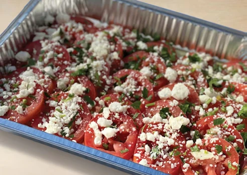 Photo of Tray of Tomato & Feta