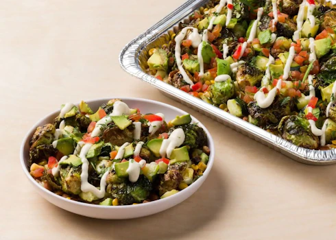 Photo of Tray of Avocado Veggie Bowl