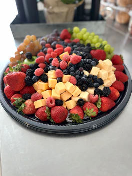 Photo of Small Half Fruit & Half Cheese Tray