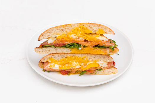Photo of Salmon, Egg + Cheese