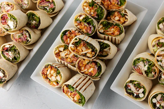 Photo of Lemon Garlic Chicken Breast Wraps