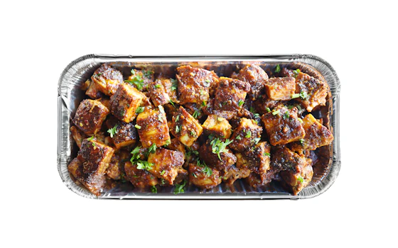 Photo of Tray of Honey Harissa Chicken