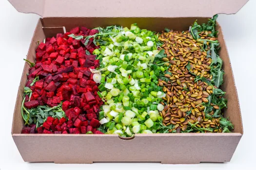 Photo of Tray of Beet Salad