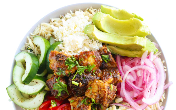 Photo of Honey Harissa Chicken Bowl