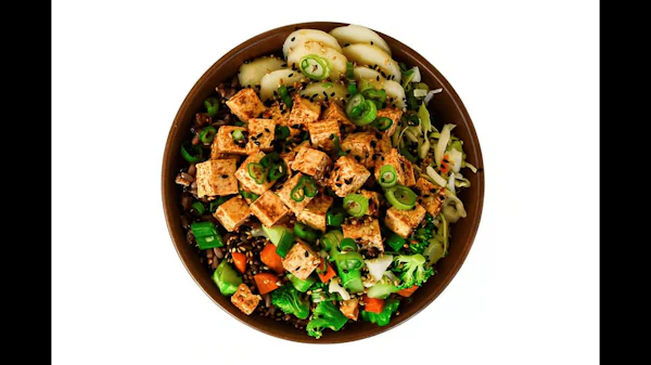 Photo of Organic Tofu Rice & Cabbage Bowl