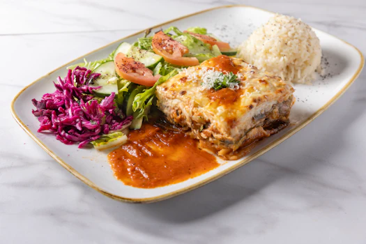 Photo of Ground Beef Moussaka Plate