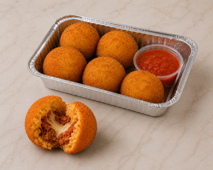 Photo of Tray of Arancini