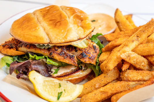 Photo of Blackened Fish Sandwich Brown Bag Lunch