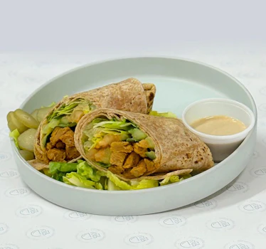 Photo of Whole Wheat Vegan Shawarma Wrap
