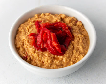Photo of Roasted Red Pepper Hummus