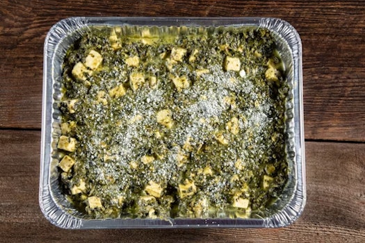 Photo of Catering Size Order of Saag Chicken