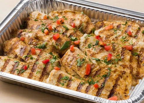 Photo of Tray of Tilapia Protein Only