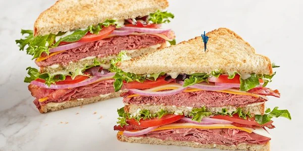 Photo of Black Angus King Club Sandwich Box