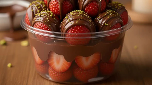 Photo of Dubai Strawberry Delight Bowl