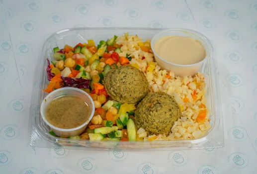 Photo of Cauli-Rice Falafel Bowl