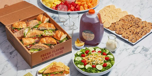 Photo of Classic Sandwich & Salad Bundle with Unsweet Tea