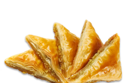 Photo of baklava (10 packs, 2 pieces each)