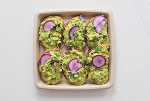 Photo of Small Catering Size Order of Avocado Toast