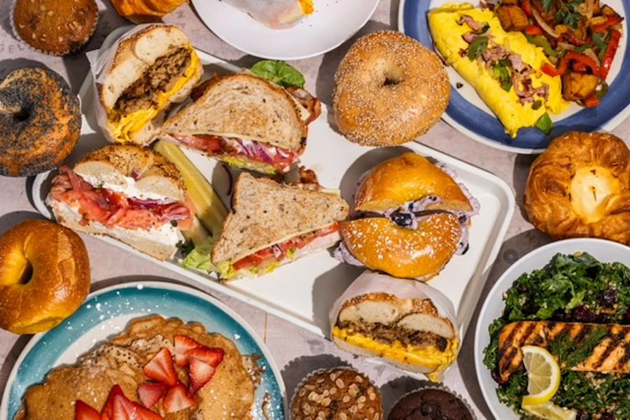 Atlantic Bagels Catering Corporate Catering and Group Ordering located at 200 Clinton St, Brooklyn, NY 11201, USA. Atlantic Bagels Catering's top menu items include Box of Coffee, Platter of Fresh Seasonal Fruit, Individual Bottled Waters.