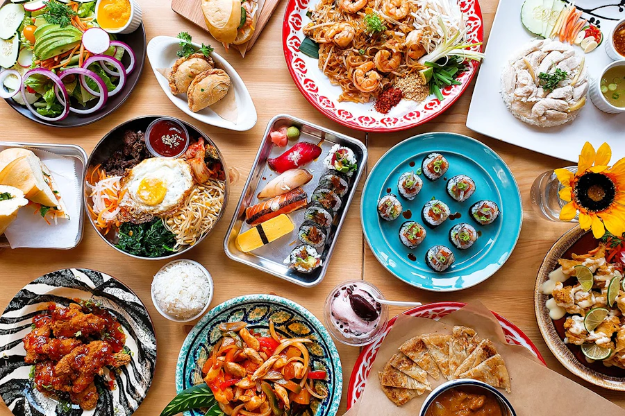 Asian Station Corporate Catering and Group Ordering located at 1343 W Morse Ave, Chicago, IL 60626, USA. Asian Station's top menu items include Half Tray of Veggie Gyoza, Half Tray of Crab Rangoon, Half Tray of Pupu Platter.