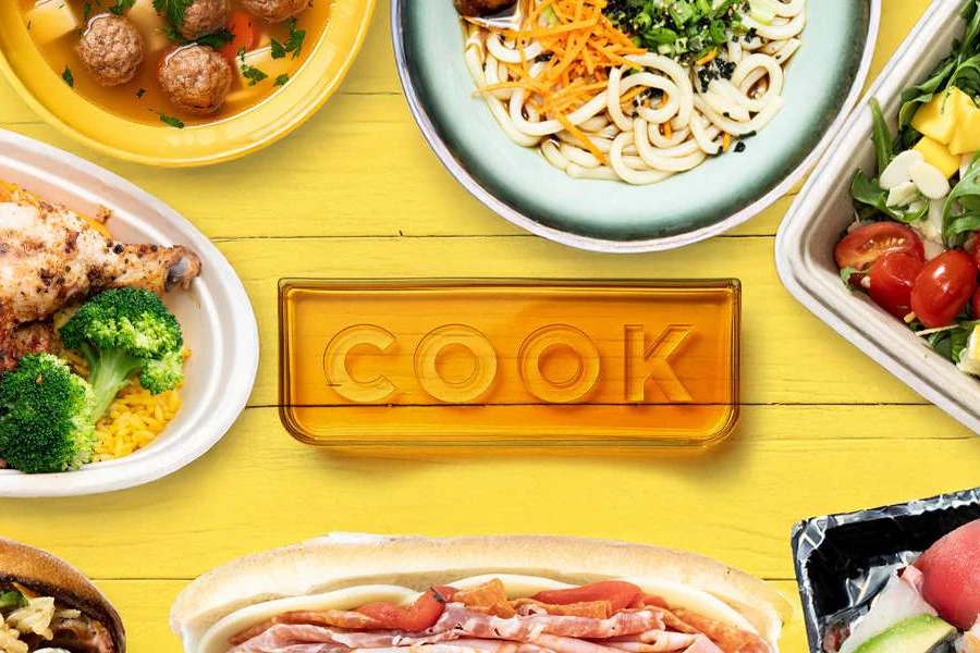 Cook Eatery Corporate Catering and Group Ordering located at 1412 Broadway, New York, NY 10018, USA. Cook Eatery's top menu items include Yogurt Parfait, Box of Coffee, Fresh Fruit Salad Bowl.