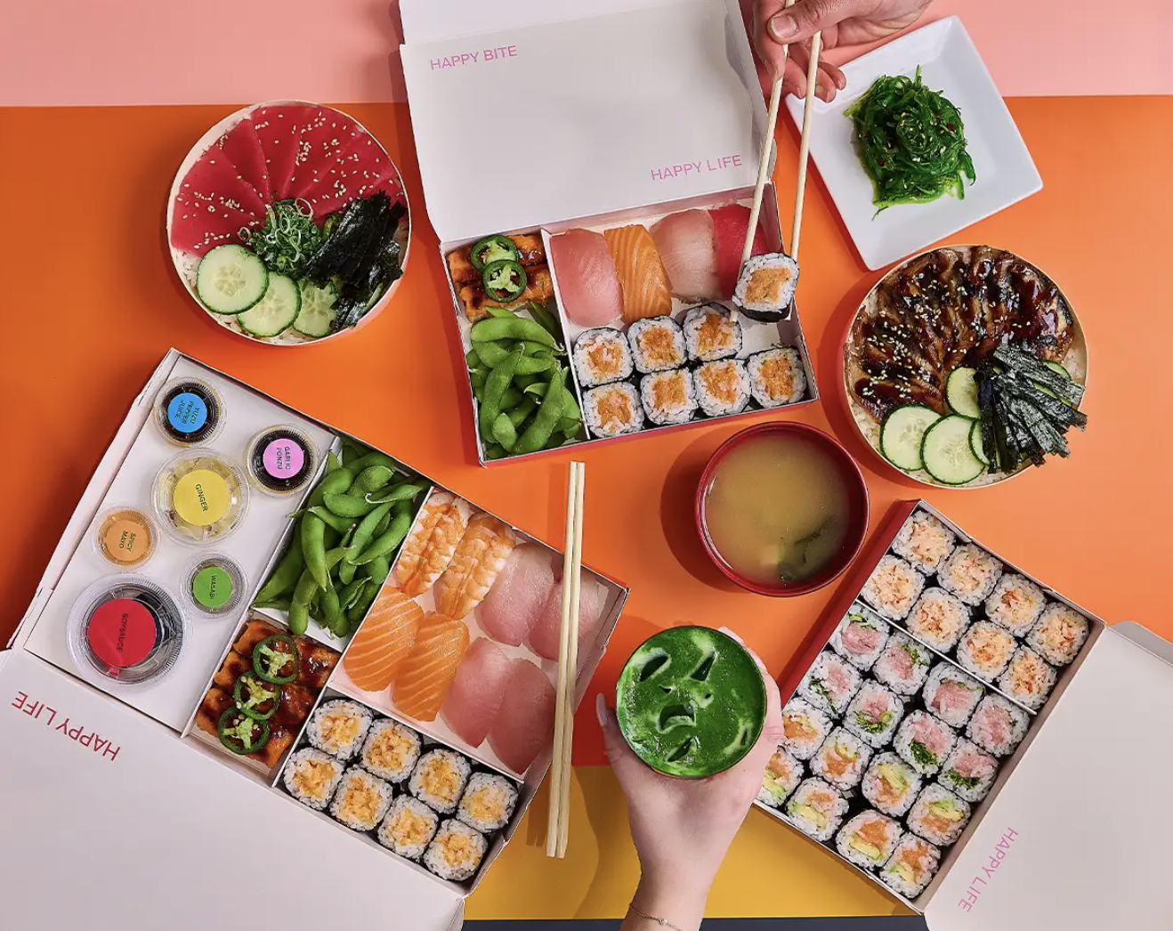 Happy Tuna Sushi & Crispy Rice Corporate Catering and Group Ordering located at 355 W 36th St., New York, NY 10018, USA. Happy Tuna Sushi & Crispy Rice's top menu items include Crispy Rice Lunch Box, Happy Life Lunch Box, Happy Bite Lunch Box.