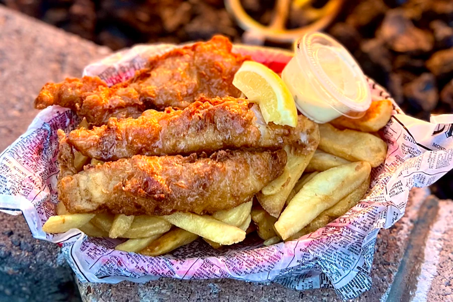 GB Fish & Chips Corporate Catering and Group Ordering located at 1174 S Cherokee St, Denver, CO 80223, USA. GB Fish & Chips's top menu items include Fried Cod Lunch Box, Fried Pollock Lunch Box, Shepherd's Pie Lunch Box.