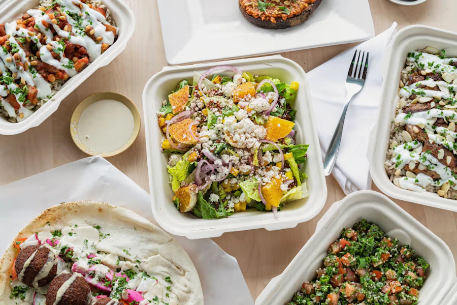 Damoori Kitchen Corporate Catering and Group Ordering located at 3101 W Jameson St, Seattle, WA 98199, USA. Damoori Kitchen's top menu items include Golden Beets, Feta, Orange & Quinoa, Ruz Wi Djaj Plate, Betinjan Fatteh Plate.