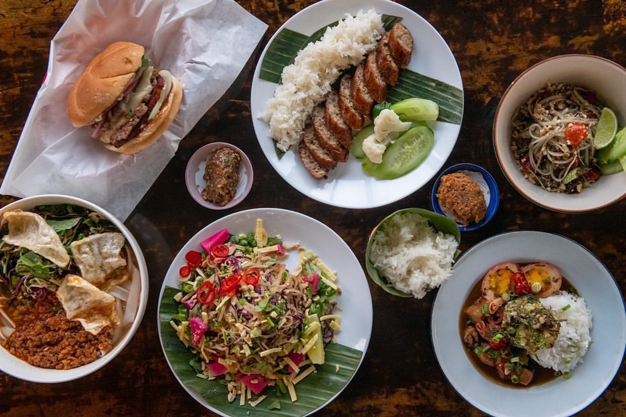 Taurus Ox Corporate Catering and Group Ordering located at 903 19th Ave E #2c, Seattle, WA 98112, USA. Taurus Ox's top menu items include Nam Khảo, Chicken Laap, Thom Khem.