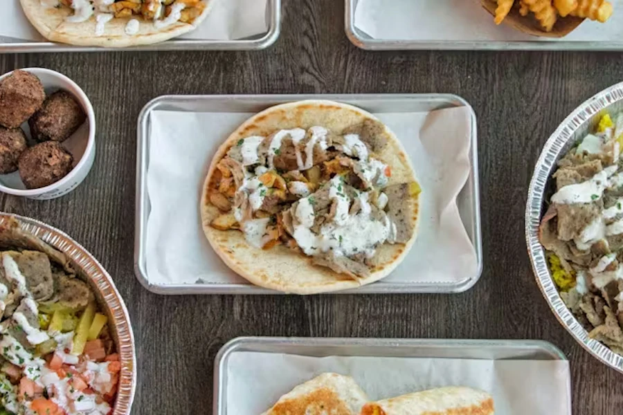 Shawarma Cart Corporate Catering and Group Ordering located at 7143 France Ave S, Edina, MN 55435, USA.