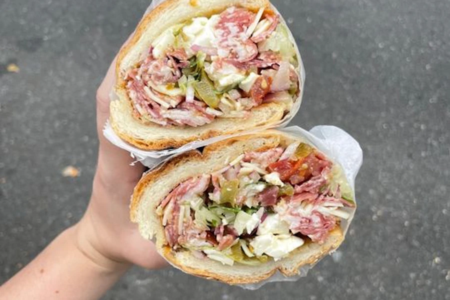 Brown Bag Sandwich Co. Corporate Catering and Group Ordering located at 64 W 22nd St, New York, NY 10010, USA. Brown Bag Sandwich Co.'s top menu items include Turkey Club Sandwich, Chicken Caesar Wrap, Marinated Eggplant & Straciatella Veggie Sandwich.