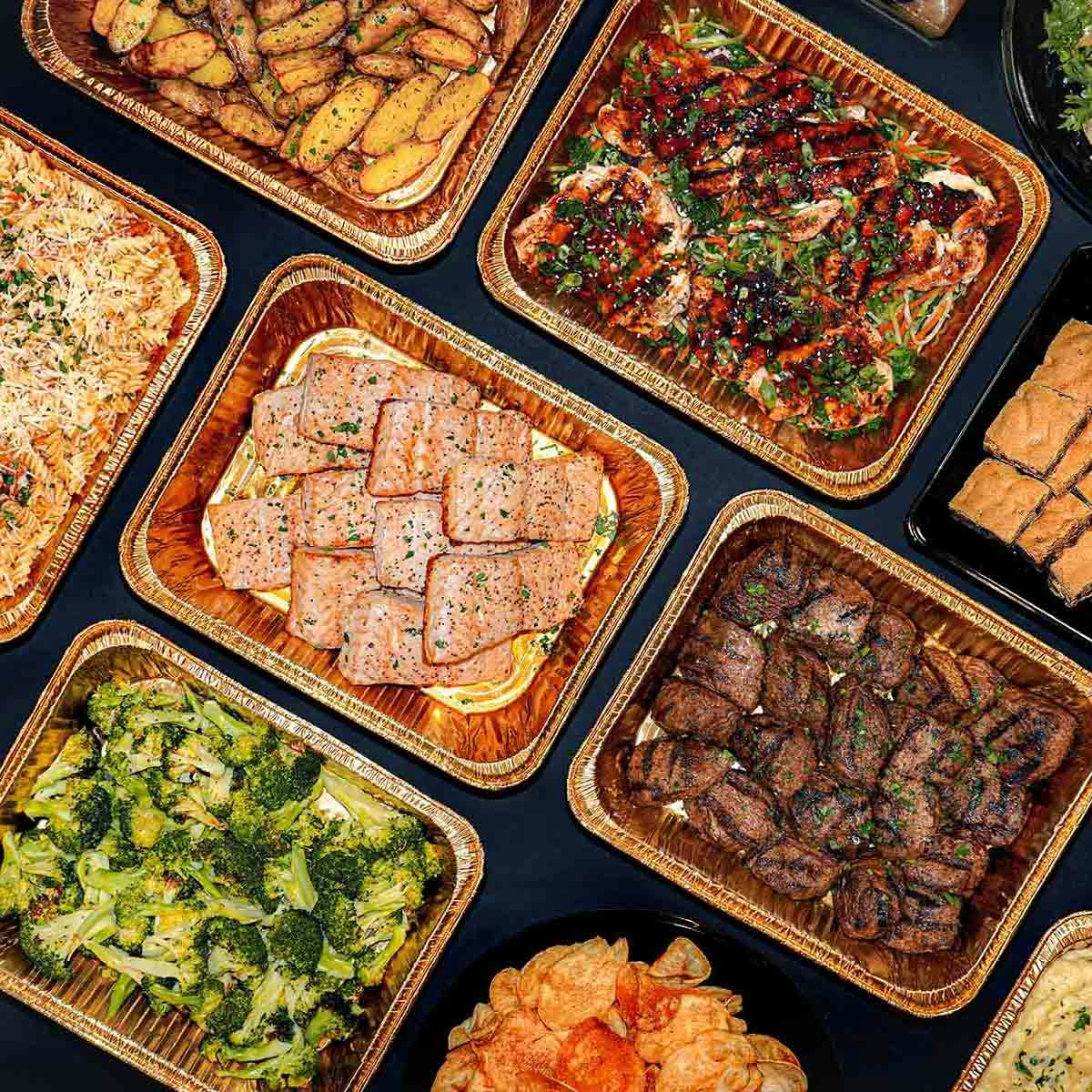 Burtons Grill and Bar Corporate Catering and Group Ordering located at 310 Daniel Webster Hwy, Nashua, NH 03060, USA. Burtons Grill and Bar's top menu items include Catering Size Order of Herbed Jasmine Rice, Catering Size Order of Roasted Broccoli, Catering Size Order of Blondie Bars.