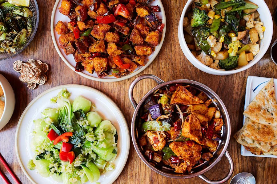 Spicy Moon Corporate Catering and Group Ordering located at 232 8th Ave, New York, NY 10011, USA. Spicy Moon's top menu items include Dry Pot Style, Dan Dan Noodles, Kung Pao Style.