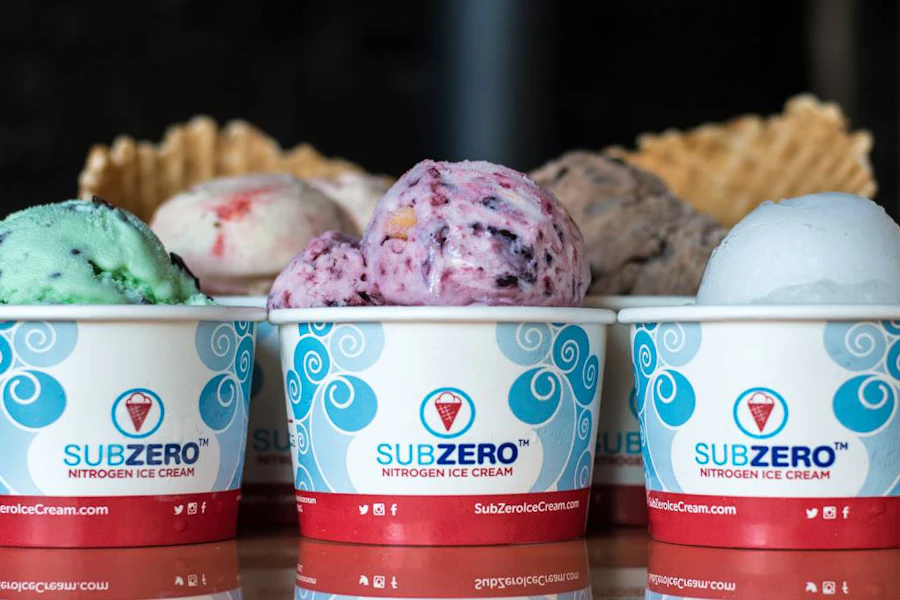 Sub Zero Nitrogen Ice Cream Corporate Catering and Group Ordering located at 9860 S 700 E, Sandy, UT 84070, USA.