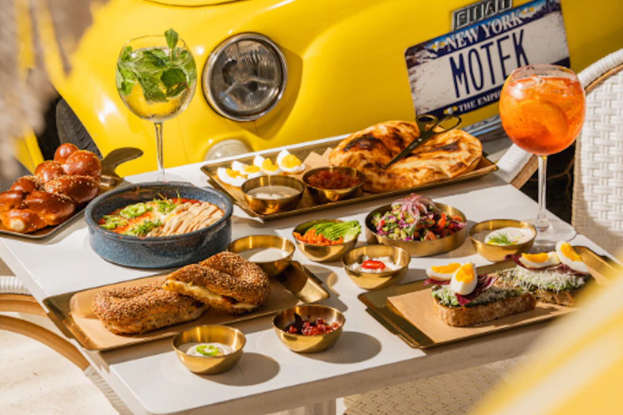 MOTEK Corporate Catering and Group Ordering located at 36 NE 1st St, Miami, FL 33132, USA. MOTEK's top menu items include Grilled Chicken Bowl, Chicken Tahini Wrap, Moroccan Salmon Wrap.