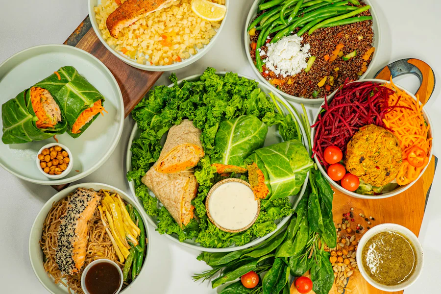 SOMETHING GREEN Corporate Catering and Group Ordering located at 41 W 23rd St, New York, NY 10010, USA. SOMETHING GREEN's top menu items include Avocado Ranch Chicken Bowl, Cauli-Rice Salmon Bowl, Garlic-Lemon Chicken & Lentil Bowl.
