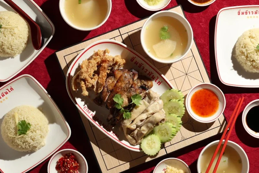 Eim Khao Mun Kai Corporate Catering and Group Ordering located at 129 2nd Ave, New York, NY 10003, USA. Eim Khao Mun Kai's top menu items include 6-Ounce Order of Liver, Roasted Chicken Tray.